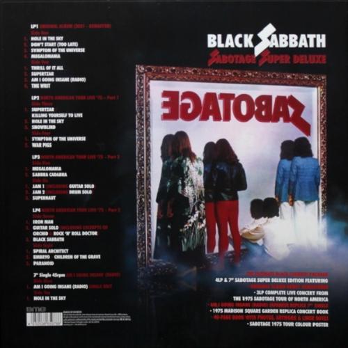 Виниловая пластинка Black Sabbath - Sabotage (Box) (Black Vinyl 4LP)