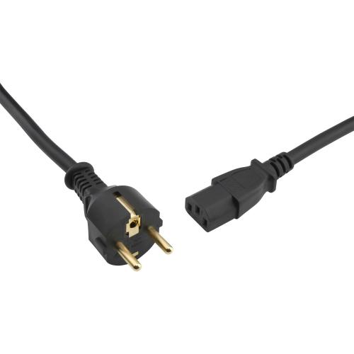 Сетевой кабель Oehlbach PERFORMANCE Powercord C13, 1.5m black (D1C17040)