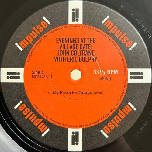 Виниловая пластинка Coltrane, John; Dolphy, Eric - Evenings At The Village Gate (Black Vinyl 2LP)