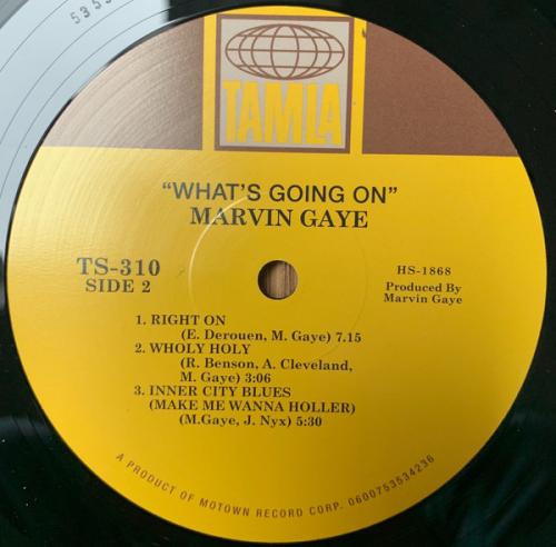 Виниловая пластинка Marvin Gaye, What's Going On (Back To Black)