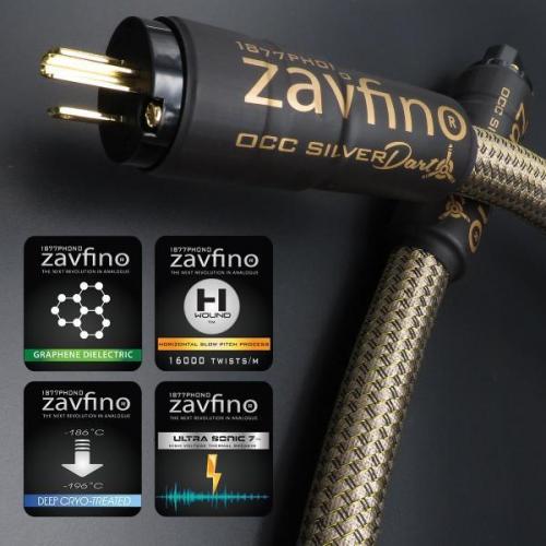 Силовой кабель Zavfino OCC Silver Dart C15 1.5m