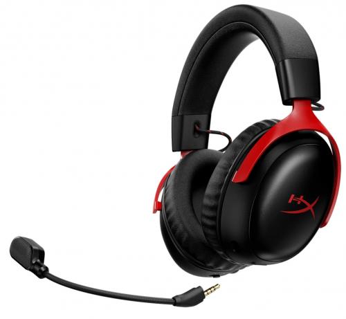 Наушники HyperX Cloud III S WL Black/Red