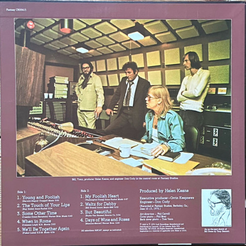 Виниловая пластинка Tony Bennett; Bill Evans - The Tony Bennett/ Bill Evans Album (Original Jazz Classics) (Black Vinyl LP)