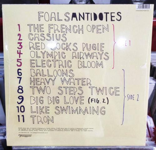 Виниловая пластинка FOALS - ANTIDOTES (LP)