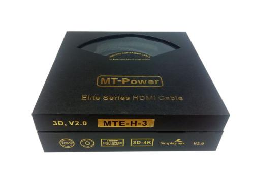 HDMI кабель MT-Power HDMI 2.0 ELITE 0.8m