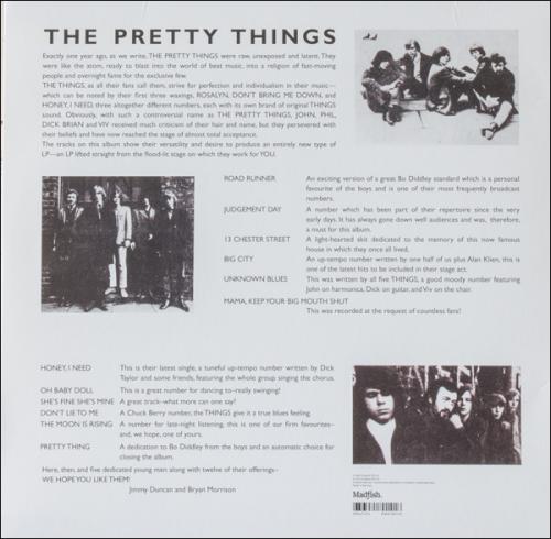 Виниловая пластинка The Pretty Things - The Pretty Things (Black Vinyl LP)