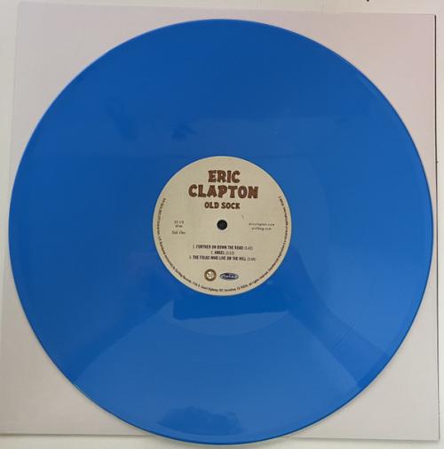 Виниловая пластинка Eric Clapton - Old Sock (Blue Vinyl 2LP)