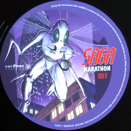Виниловая пластинка Saga - Marathon (Black Vinyl 2LP)