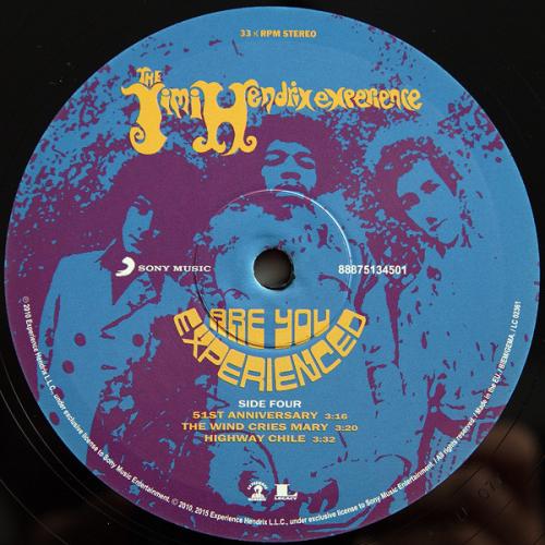 Виниловая пластинка Sony Jimi Hendrix Are You Experienced (180 Gram/Gatefold)
