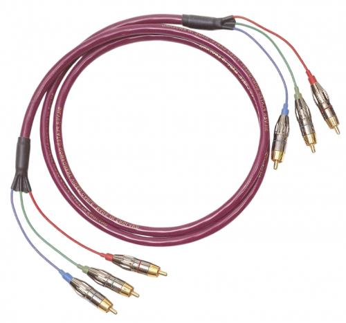 Видеокабель Black Rhodium Magenta х 3 RCA/RCA 1.5 m