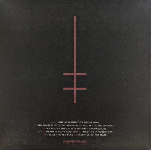 Виниловая пластинка Marilyn Manson - One Assassination Under God (Bone With Black Splatter Vinyl LP)