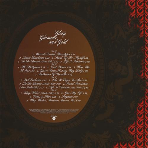 Виниловая пластинка Army Of Lovers - Glory Glamour And Gold (180 Gram Coloured Vinyl 2LP)