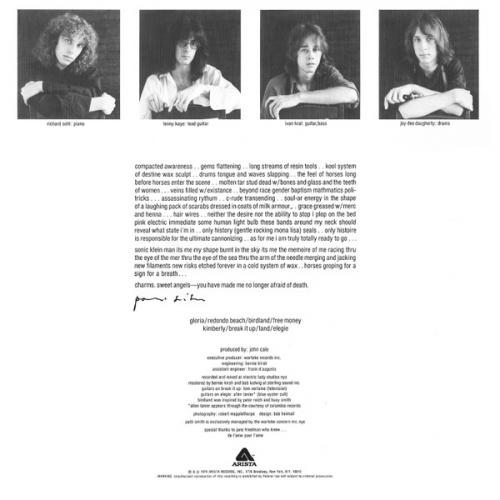 Виниловая пластинка Patti Smith - Horses (Analogue) (Black Vinyl LP)
