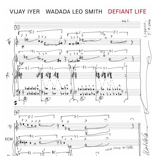 Виниловая пластинка Vijay Iyer, Wadada Leo Smith - Defiant Life (Black Vinyl LP)