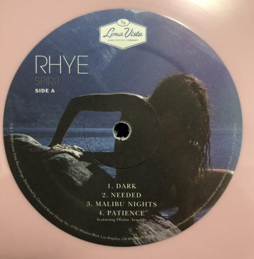 Виниловая пластинка Rhye, Spirit