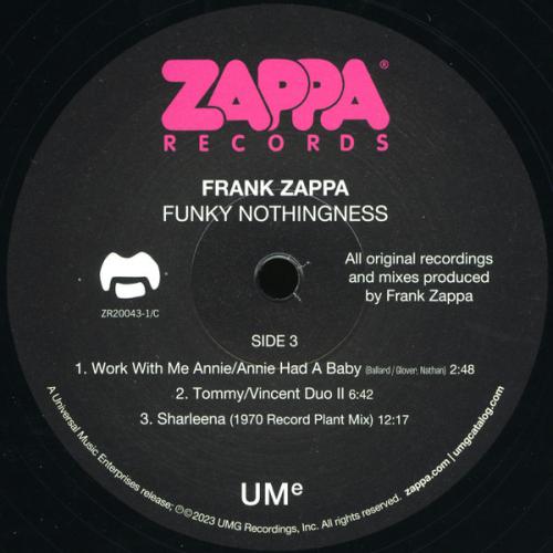 Виниловая пластинка Zappa, Frank - Funky Nothingness (Black Vinyl 2LP)