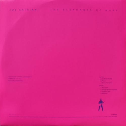 Виниловая пластинка Joe Satriani - The Elephants Of Mars (Black Vinyl 2LP)