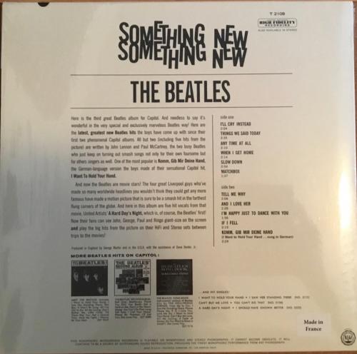 Виниловая пластинка The Beatles - Something New (Black Vinyl LP)