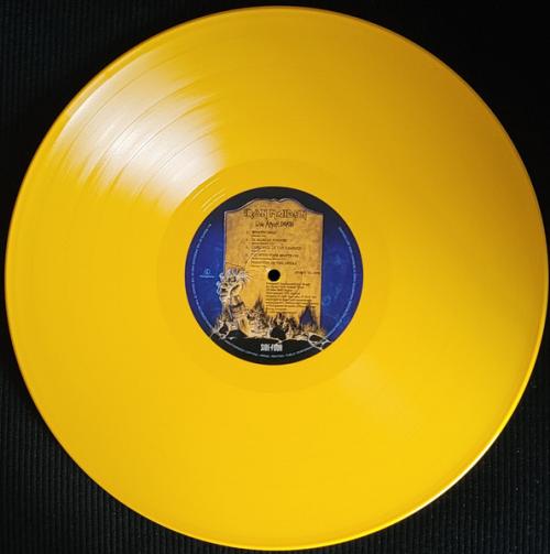 Виниловая пластинка Iron Maiden - Live After Death (Yellow & Blue Vinyl 2LP)