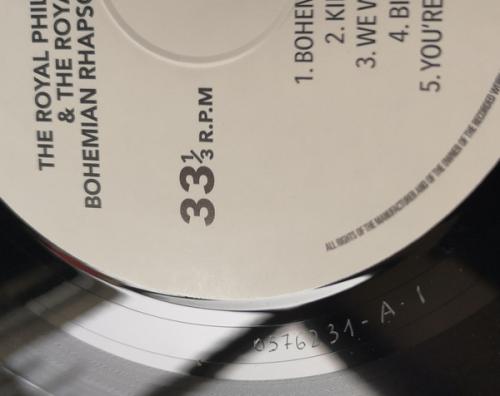 Виниловая пластинка The Royal Philharmonic Orchestra - BOHEMIAN RHAPSODY - THE MUSIC OF QUEEN