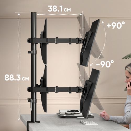 Кронштейн для мониторов Onkron D421E black