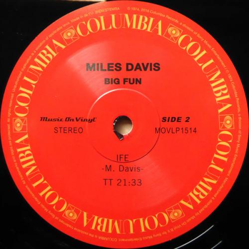 Виниловая пластинка Miles Davis - Big Fun (Black Vinyl 2LP)
