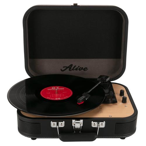 Проигрыватель винила Alive Audio LIBERTY Macassar Pass c Bluetooth