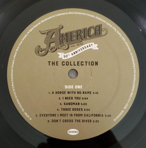 Виниловая пластинка America, 50th Anniversary: The Collection (Black Vinyl/Gatefold)