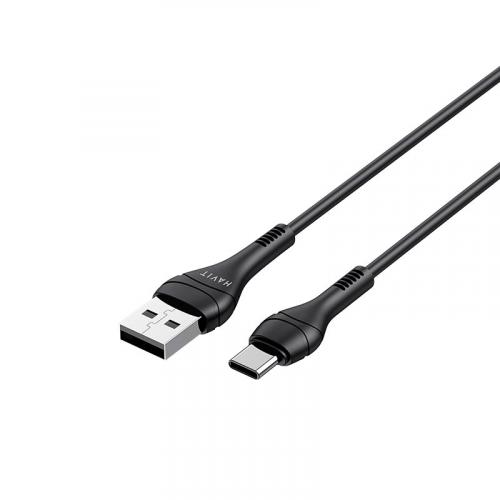 USB кабель HAVIT CB6161 USB-C - USB-A BK 1m