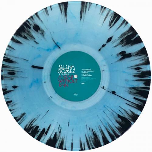 Виниловая пластинка Selena Gomez - A Year Without Rain (Transparent Ice Blue Black Splatter Vinyl LP)