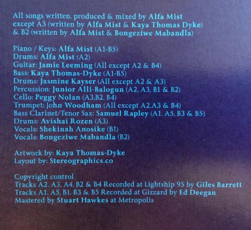 Виниловая пластинка Alfa Mist - Variables (Black Vinyl LP)