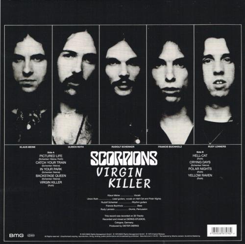 Виниловая пластинка Scorpions - Virgin Killer (180 Gram Sky Blue Vinyl LP)