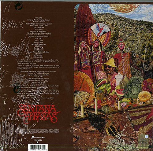 Виниловая пластинка Santana ABRAXAS (180 Gram)