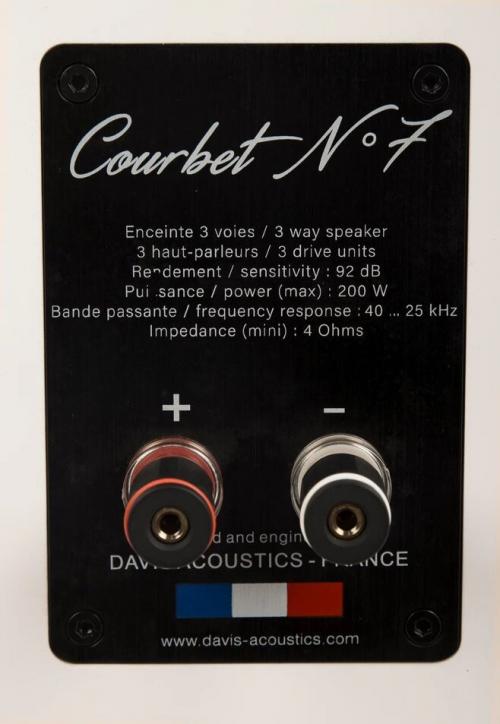 Напольная акустика Davis Acoustics Courbet 7 White Gloss