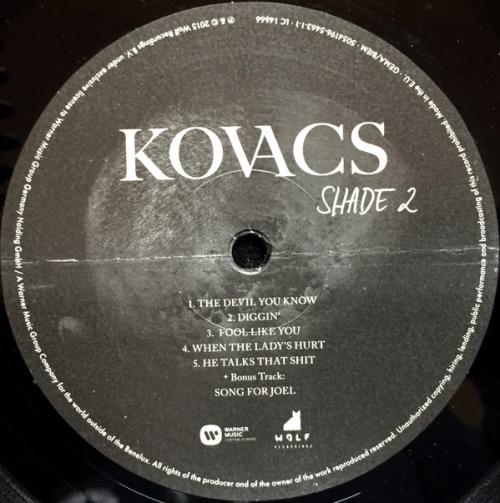 Виниловая пластинка WM Kovacs Shades Of Black