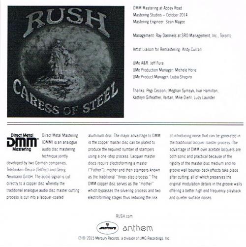Виниловая пластинка Rush, Caress Of Steel