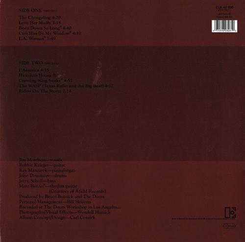 Виниловая пластинка The Doors L.A. WOMAN (STEREO) (180 Gram)