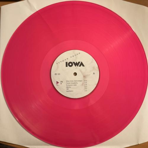 Виниловая пластинка IOWA - Лучшие Песни (Trance Magenta Vinyl LP)