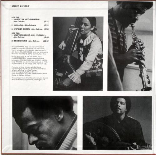 Виниловая пластинка Alice Coltrane - Journey In Satchidananda (Acoustic Sounds) (Black Vinyl LP)