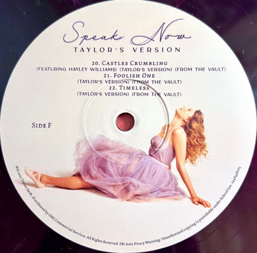 Виниловая пластинка Swift, Taylor - Speak Now (Taylor's Version) (Violet Marbled Vinyl 3LP)