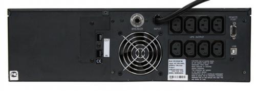 Блок бесперебойного питания Powercom King Pro RM KIN-2200AP LCD Black