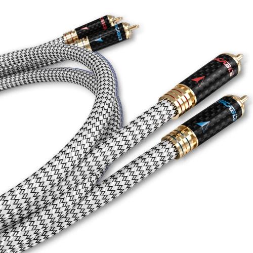Кабель межблочный аудио Ricable Invictus Signal RCA Reference 2 x 0,5 m (RT05)