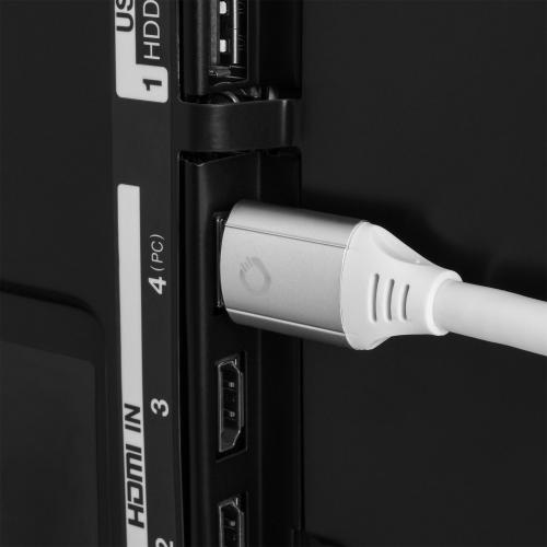 HDMI-кабель Oehlbach PERFORMANCE Black Magic MKII, UHS HDMI 5.0m white (D1C92497)