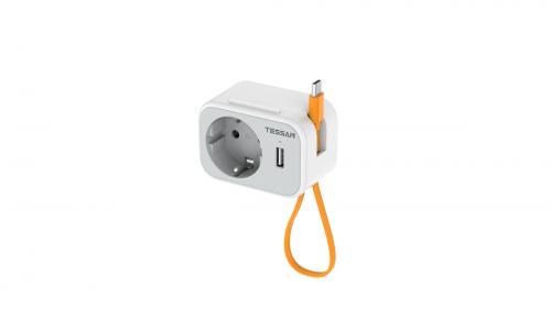Сетевой фильтр Tessan TS-332 Grey