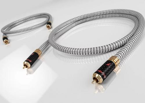 Кабель межблочный аудио Ricable Invictus Signal RCA Reference 2 x 1 m (RT1)