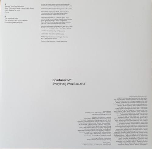 Виниловая пластинка Spiritualized -  Everything Was Beautiful (Black Vinyl LP)