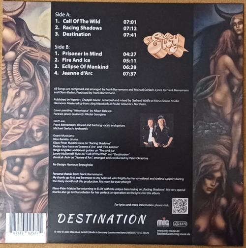 Виниловая пластинка Eloy - Destination (Black Vinyl LP)