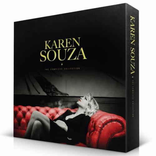 Виниловая пластинка Karen Souza -  Karen Souza (Box) (4LP+DVD, Limited Gold Bronze Vinyl 4LP)