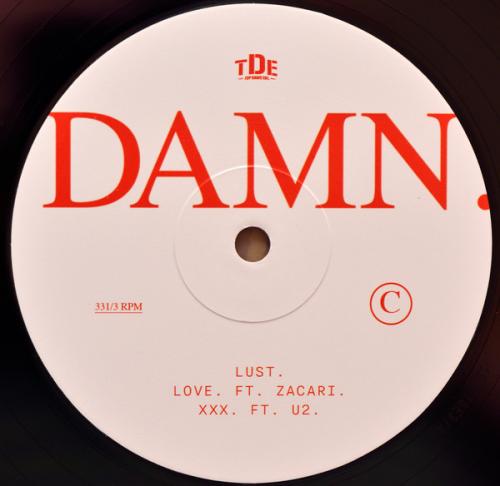 Виниловая пластинка Lamar, Kendrick, Damn