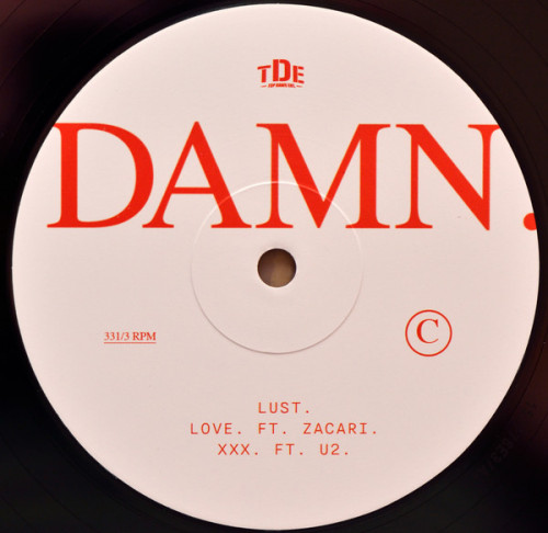 Виниловая пластинка Lamar, Kendrick, Damn